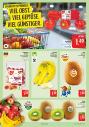 Gazetka promocyjna Marktkauf - Prospekt - Gazetka - ważna od 05.09 do 05.09.2026 - strona 8 - produkty: banane, bananen, bio, deka, edeka bio, eis, Elan, jumbo, kiwi, Kiwi Gold, obst, reis, tafeläpfel, Ti