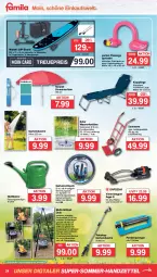 Gazetka promocyjna Famila - Prospekte - Gazetka - ważna od 29.07 do 29.07.2023 - strona 24 - produkty: aqua, decke, Deckel, deka, dusche, edelstahl, eintopf, eis, elle, feuerschale, filet, fisch, Garten, Gartendusche, gartenschlauch, Gießkanne, Glühwein, grill, grillrost, jumbo, Klappliege, lachs, lamm, Liege, maille, pool, reis, rwe, sac, Schal, Schale, schlauch, sonnenschirm, Tasche, Teleskop, teller, Ti, topf, tragetasche, Viereckregner, wasser, wein