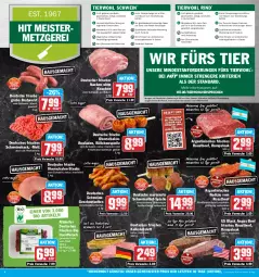 Gazetka promocyjna Hit - Prospekte - Gazetka - ważna od 17.06 do 17.06.2023 - strona 4 - produkty: auer, Bau, Bauer, beef, bio, bratwurst, cherrytomaten, eis, elle, filet, fleisch, frischkäse, Geflügel, geschnetzeltes, gewürz, grill, grobe bratwurst, hackfleisch, HP, kalbskotelett, Käse, knoblauch, kotelett, küche, Küchen, lack, mais, Meister, Mett, monitor, natur, Oberschalenrouladen, pute, reifen, reis, Ria, rind, rindfleisch, ring, roastbeef, rouladen, rum, rumpsteak, sauce, Schal, Schale, schinken, schwein, schweine, schweinefilet, Spezi, Sport, steak, steaks, tagliatelle, Ti, Tiere, tisch, tomate, tomaten, wein, weine, wurst, Zelt, ZTE