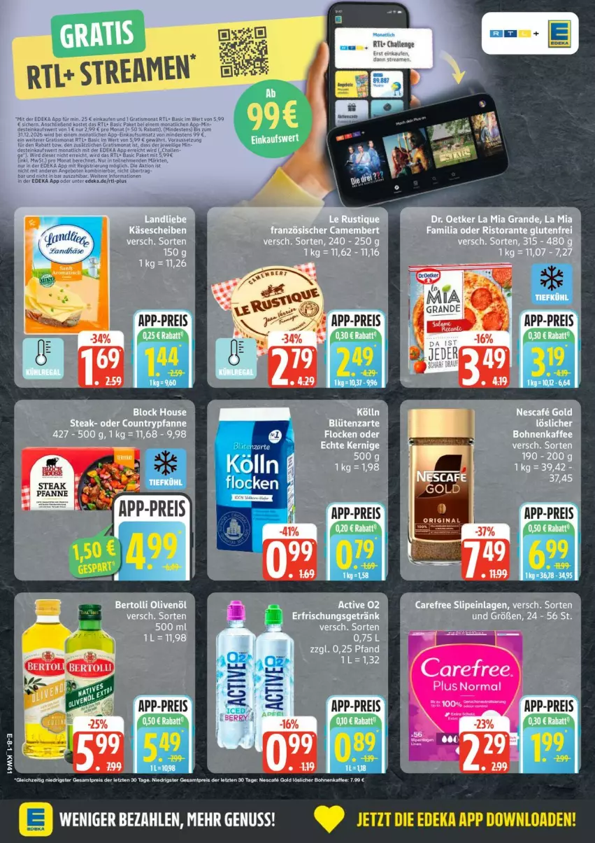 Aktueller Prospekt Edeka - Prospekte - von 05.10 bis 10.10.2026 - strona 10 - produkty: deka, eis, pfanne, reis, steak