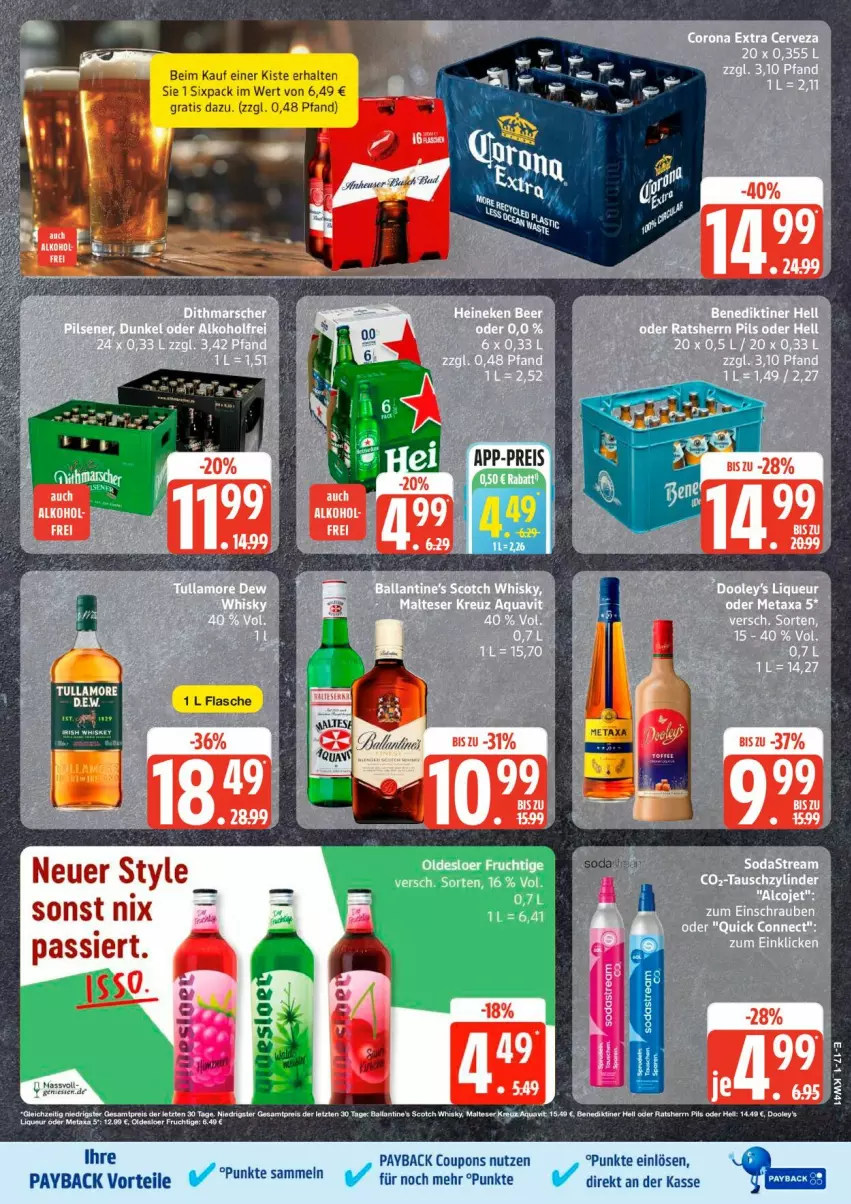Aktueller Prospekt Edeka - Prospekte - von 05.10 bis 10.10.2026 - strona 20 - produkty: Bad, coupon, coupons, flasche, Heu, oldesloer, payback, tee, Ti