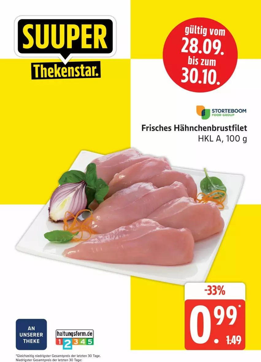 Aktueller Prospekt Edeka - Prospekte - von 05.10 bis 10.10.2026 - strona 9 - produkty: brustfilet, eis, filet, hähnchenbrust, hähnchenbrustfilet, reis, Ti, torte, ZTE