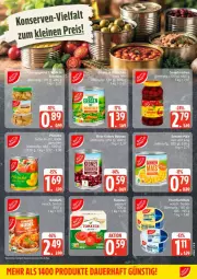 Gazetka promocyjna Edeka - Prospekte - Gazetka - ważna od 10.10 do 10.10.2026 - strona 11 - produkty: auer, eis, Konserven, leine, reis, Ti, tomate, tomaten