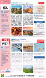 Gazetka promocyjna Lidl - Monatliche Reise-Highlights - Gazetka - ważna od 31.01 do 31.01.2023 - strona 4 - produkty: asti, Bad, Brei, buch, dell, dusche, eis, Elan, elle, gin, grana, Heu, inklusivleistungen, kaffee, labranda, mac, Meerwasser, pool, pril, rama, Rana, reis, reiseveranstalter, reiseverlauf, rezept, Ria, Tapas, tee, Ti, uhr, valletta, wasser