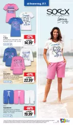 Gazetka promocyjna Lidl - Aktionsprospekt - Gazetka - ważna od 29.07 do 29.07.2023 - strona 43 - produkty: Bau, baumwolle, eis, reine baumwolle, shirt, shorts, Sweatshirt, sweatshorts, T-Shirt, Tasche, taschen, Ti, weck, wolle