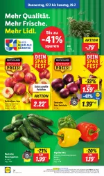 Gazetka promocyjna Lidl - Aktionsprospekt - Gazetka - ważna od 29.07 do 29.07.2023 - strona 50 - produkty: angebot, auer, Bau, Bauer, coupon, eis, früchte, gurke, gurken, ndk, Nektar, nektarinen, paprika, reis, Rote Zwiebel, Schal, Schale, Ti, zwiebel, zwiebeln