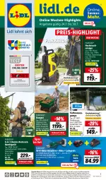 Gazetka promocyjna Lidl - Aktionsprospekt - Gazetka - ważna od 29.07 do 29.07.2023 - strona 64 - produkty: akku, Akku-Astschere, angebot, angebote, brunnen, eis, elle, hochdruckreiniger, Holz, ladegerät, LG, ndk, Parkside, reiniger, reis, rel, rucksack, sac, Schal, Schale, Schere, telefon, Ti, Tiefbrunnenpumpe, uhr