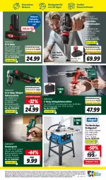 Gazetka promocyjna Lidl - Aktionsprospekt - Gazetka - ważna od 29.07 do 29.07.2023 - strona 65 - produkty: akku, auer, Bohrschrauber, cin, eis, elle, erde, gsw, ladegerät, LG, ndk, Parkside, reis, reiss, säge, schlagbohrmaschine, Tasche, Ti, tisch, Tischkreissäge