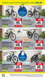 Gazetka promocyjna Lidl - Aktionsprospekt - Gazetka - ważna od 29.07 do 29.07.2023 - strona 70 - produkty: akku, angebot, angebote, Anhänger, Buggy, dell, E-Bike, eis, elle, erde, Fahrrad, fisch, fische, Fischer, insektenschutz, Mode, Mountainbike, ndk, reis, rel, Ria, rwe, Schal, Schale, sekt, sonnenschutz, Tasche, telefon, Ti, uhr, wasser