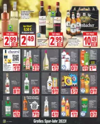 Gazetka promocyjna Edeka - Angebote der Woche - Gazetka - ważna od 03.06 do 03.06.2023 - strona 14 - produkty: alkohol, almdudler, Alwa, bree, eier, eis, ente, flasche, frucht, fruchtsaft, grill, grillo, krombache, krombacher, malz, mineralwasser, moskovskaya, ouzo, ouzo 12, reis, saft, Ti, top-preis, vita, vitamalz, wasser, wein, weine, Weißwein, Yo