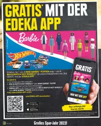 Gazetka promocyjna Edeka - Angebote der Woche - Gazetka - ważna od 03.06 do 03.06.2023 - strona 2 - produkty: Barbie, beutel, buch, deka, eduscho, eis, erde, google play, guthabenkarte, gutschein, Hot Wheels, müllbeutel, Puppe, reis, Tchibo, tee, telefon, Ti