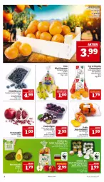 Gazetka promocyjna Marktkauf - Prospekt - Gazetka - ważna od 16.11 do 16.11.2024 - strona 6 - produkty: apfel, banane, bananen, beere, beeren, clementinen, discount, grana, granatapfel, heidelbeere, heidelbeeren, Rana, Ti