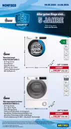 Gazetka promocyjna Metro - Wochen-Angebote - Gazetka - ważna od 14.06 do 14.06.2025 - strona 16 - produkty: angebot, aqua, auer, auto, backofen, Bau, Behälter, beleuchtung, eis, Elektro, elle, garraum, gefrierschrank, jeans, kochfeld, kühlschrank, Metro, Ofen, Reinigung, reis, rum, Schere, Schrank, Spektrum, teller, Ti, tisch, Trockner, wärmepumpentrockner, wasser