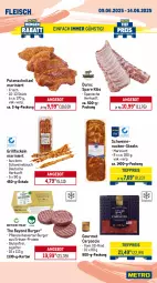 Gazetka promocyjna Metro - Wochen-Angebote - Gazetka - ważna od 14.06 do 14.06.2025 - strona 3 - produkty: ACC, angebot, Bau, beef, bio, braten, burger, Carpaccio, eis, entrecôte, erbsen, Falsches Filet, filet, fleisch, grill, grillfackeln, Metro, pflanze, pflanzen, pute, putenschnitzel, reis, rind, rinder, roastbeef, Schal, Schale, schnitzel, schwein, schweine, Schweinebauch, schweinenacken, schweinerücken, soja, spare ribs, steak, steakhüfte, steaks, Ti, tiefpreis, wein, weine, Yo