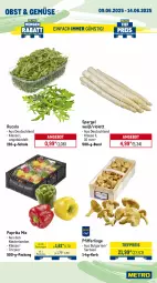 Gazetka promocyjna Metro - Wochen-Angebote - Gazetka - ważna od 14.06 do 14.06.2025 - strona 8 - produkty: angebot, Becher, cola, creme, eis, flasche, frischkäse, joghur, joghurt, Käse, käsescheiben, korb, LG, mac, milch, milram, mövenpick, obst, paprika, paprika mix, pfeffer, Pfifferlinge, rama, rama cremefine, reis, rucola, Schal, Schale, schnittkäse, schnittkäsescheiben, schnittlauch, spargel, Ti, tiefpreis