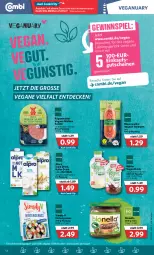 Gazetka promocyjna Combi - Prospekte - Gazetka - ważna od 15.01 do 15.01.2022 - strona 12 - produkty: alpro, angebot, angebote, bio, decke, drink, flasche, gewinnspiel, gutschein, gutscheine, hafer, Müller, nuss, rezept, rezepte, rügenwalder, salami, sim, soya, tee, teewurst, wurst