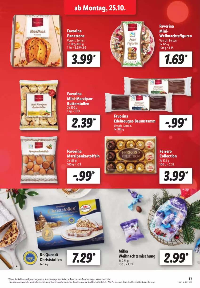 Aktueller Prospekt Lidl - Aktionsprospekt - von 25.10 bis 30.10.2021 - strona 13