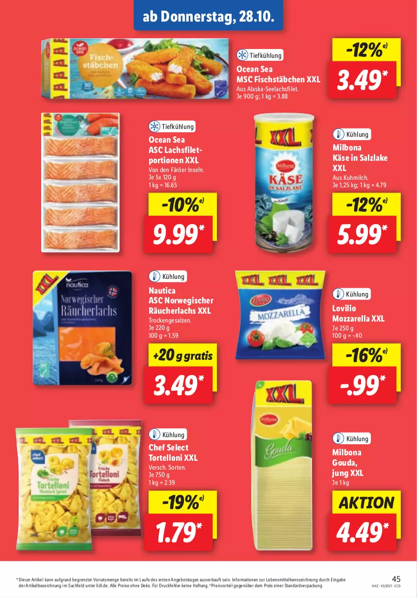 Aktueller Prospekt Lidl - Aktionsprospekt - von 25.10 bis 30.10.2021 - strona 45