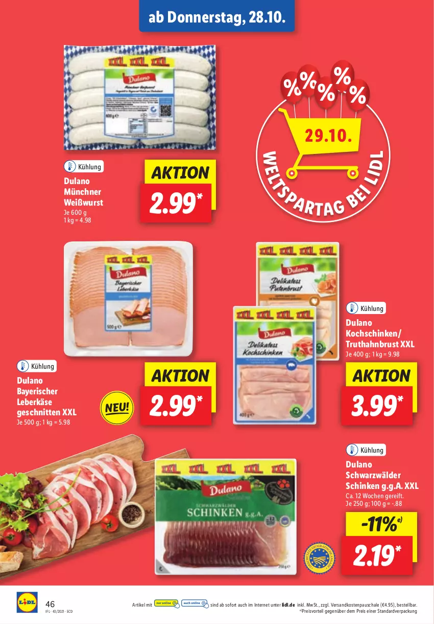 Aktueller Prospekt Lidl - Aktionsprospekt - von 25.10 bis 30.10.2021 - strona 46