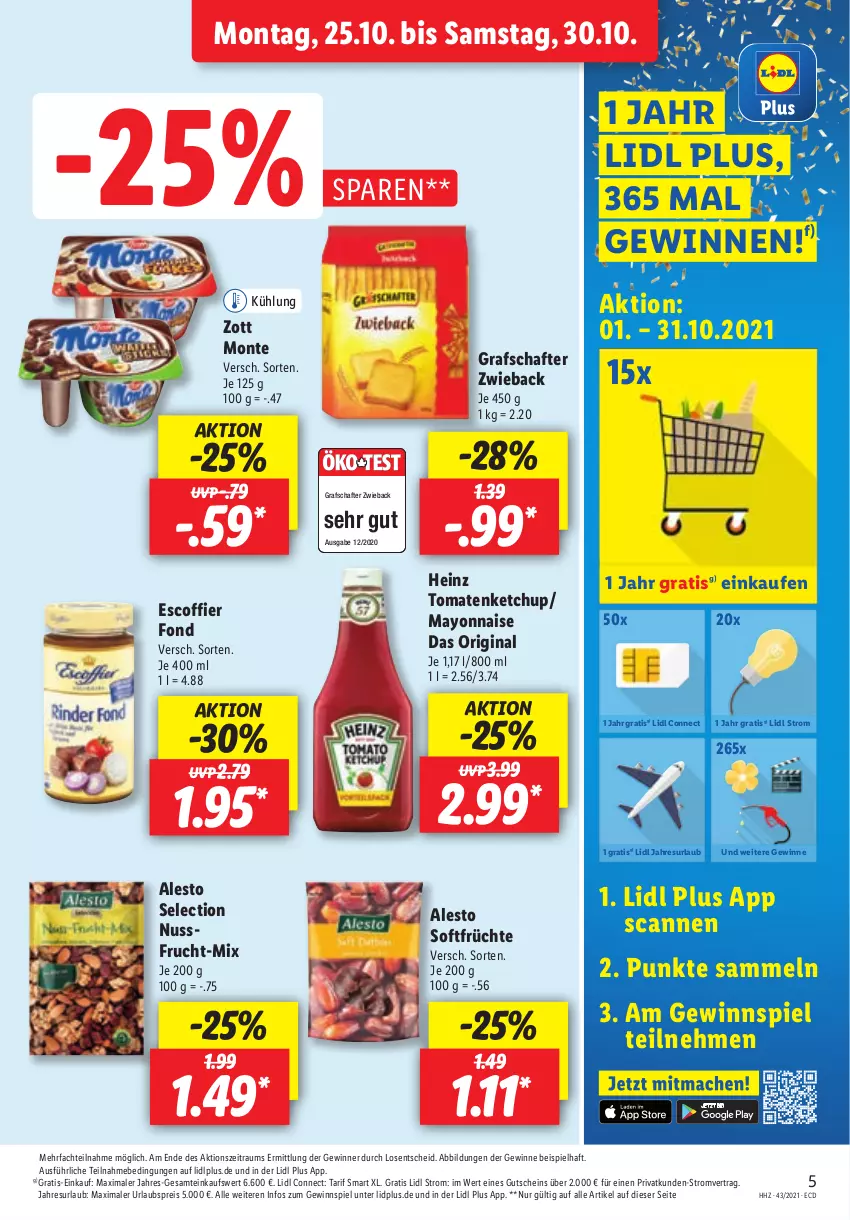 Aktueller Prospekt Lidl - Aktionsprospekt - von 25.10 bis 30.10.2021 - strona 5