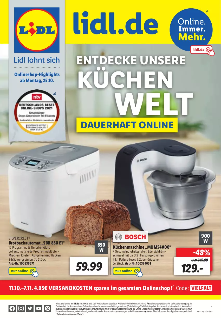 Aktueller Prospekt Lidl - Aktionsprospekt - von 25.10 bis 30.10.2021 - strona 55