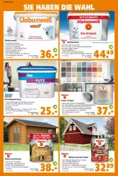 Gazetka promocyjna  - Prospekt für Globus Baumarkt  Achern - Gazetka - ważna od 23.07 do 23.07.2022 - strona 10 - produkty: alpina, brie, eimer, eis, Heu, Holz, HP, innenfarbe, kraft, LG, Rauch, Streichputz, Ti