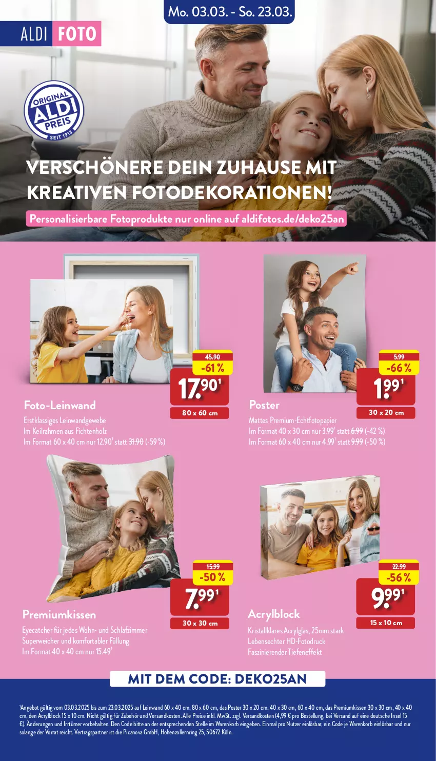 Aktueller Prospekt Aldi Nord - Von Montag - von 10.03 bis 15.03.2025 - strona 47 - produkty: aldi, angebot, dekoration, eis, elle, Holz, kissen, korb, LG, ndk, papier, Persona, reis, ring, rwe, schlafzimmer, Ti, tiefpreis