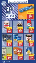 Gazetka promocyjna Aldi Nord - Von Montag - Gazetka - ważna od 15.03 do 15.03.2025 - strona 12 - produkty: aldi, Asia Green Garden, auer, aufstrich, aus der tiefkühlung, Becher, brot, brotaufstrich, cin, creme, drink, eis, farfalle, frucht, fruchtjoghurt, hafer, Haferdrink, hartweizen, haselnuss, honig, joghur, joghurt, joghurt nach, kakao, mandel, milch, nuss, nuss-nougat-creme, pudding, reis, sahne, schnitten, schoko, schokolade, sesam, Ti, tiefpreis, vollmilch