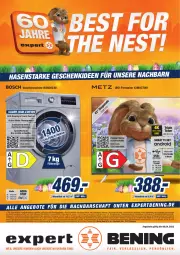 Gazetka promocyjna Expert Aurich - Prospekte - Gazetka - ważna od 07.04 do 07.04.2022 - strona 1 - produkty: alexa, angebot, angebote, aqua, consors finanz, dvb, DVB-T, eis, elle, fernseher, hd triple tuner, LG, mastercard, Persona, reis, smart tv, spee, teller, Ti, tisch, tuner, uhd, usb, waschmaschine