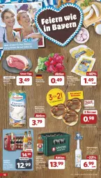 Gazetka promocyjna Famila - Prospekte - Gazetka - ważna od 14.09 do 14.09.2024 - strona 12 - produkty: bier, brezel, eis, flasche, henglein, kartoffel, Kartoffelklöße, Knödel, Laugenbrezel, Paula, paulaner, radieschen, reis, schinken, schwein, Spaten, stube, Ti, wein, ZTE