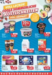 Gazetka promocyjna Combi - Prospekte - Gazetka - ważna od 22.07 do 22.07.2023 - strona 11 - produkty: Ayran, Becher, beutel, caffè latte, Cap, dessert, Dr. Oetker, ehrmann, Ehrmann Grand Dessert, eis, emmi, ente, frucht, latte, mousse, reis, Schal, Schale, Ti, ZTE