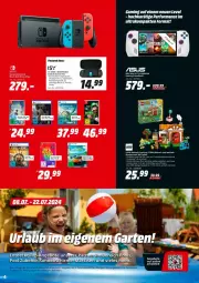 Gazetka promocyjna Media Markt - Prospekte - Gazetka - ważna od 20.07 do 20.07.2024 - strona 4 - produkty: angebot, angebote, Bau, ente, nintendo, Nintendo Switch, Ti