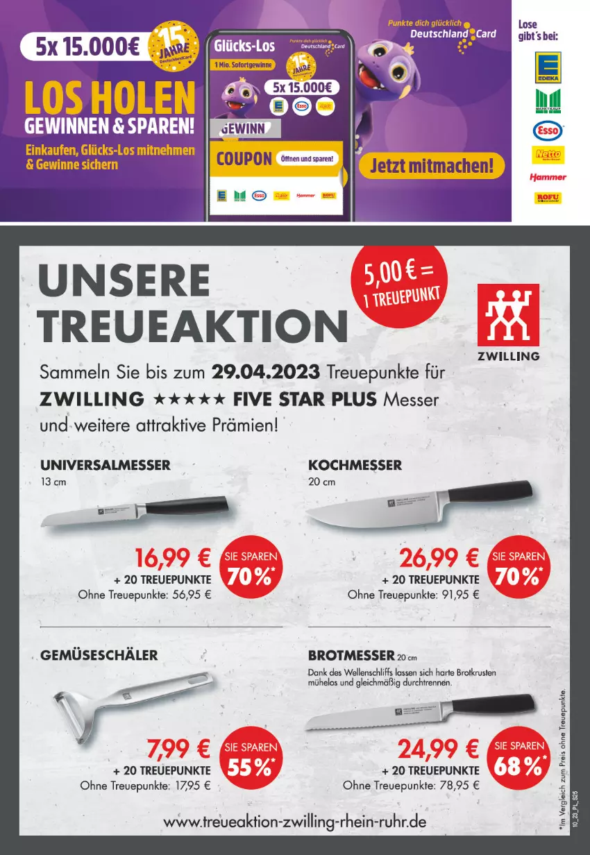 Aktueller Prospekt E Center - Angebote der Woche - von 06.03 bis 11.03.2023 - strona 25 - produkty: brot, eis, elle, messer, reis, Ti, uhr