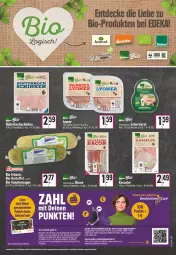 Gazetka promocyjna E Center - Angebote der Woche - Gazetka - ważna od 11.03 do 11.03.2023 - strona 13 - produkty: acer, alle coupons, bacon, Becher, bio, coupon, coupons, deutschlandcard, ente, erbsen, erde, hinterkochschinken, kartoffel, kasseler, kochschinken, leberwurst, lyoner, paprika, schinken, schlauch, suppe, tee, Ti, tomate, tomaten, Tomatensuppe, wurst, Yo