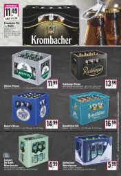 Gazetka promocyjna E Center - Angebote der Woche - Gazetka - ważna od 11.03 do 11.03.2023 - strona 21 - produkty: adelholzener, alkohol, Alwa, Benediktiner, Berger, bio, eis, getränk, getränke, holsten, holsten pilsener, Holz, krombache, krombacher, krombacher pils, mais, mineralwasser, oder radler, pils, pilsener, pilsner, radeberger, radeberger pilsner, radler, Ti, wasser