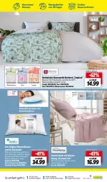 Gazetka promocyjna Lidl - Aktuelle Onlineshop-Highlights - Gazetka - ważna od 31.07 do 31.07.2022 - strona 19 - produkty: auer, Bau, baumwolle, bett, bettwäsche, blume, blumen, deo, gin, kissen, Kissenbezug, korb, nackenstützkissen, Ria, Ti, tuc, wasser, wolle