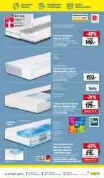 Gazetka promocyjna Lidl - Aktuelle Onlineshop-Highlights - Gazetka - ważna od 31.07 do 31.07.2022 - strona 21 - produkty: asti, auer, Bad, bett, federkern, kaltschaum-matratze, kaltschaummatratze, korb, Liege, matratze, ndk, ring, Schaummatratze, Tasche, taschen, taschenfederkern-matratze, Ti, tisch, topper, wendematratze