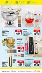 Gazetka promocyjna Lidl - Aktuelle Onlineshop-Highlights - Gazetka - ważna od 31.07 do 31.07.2022 - strona 9 - produkty: auer, Becher, bowle, champagne, champagner, decke, Deckel, edelstahl, eimer, eis, flasche, korb, LG, Schal, Schale, Sprudel, spülmaschinen, Ti, wasser, wassersprudler