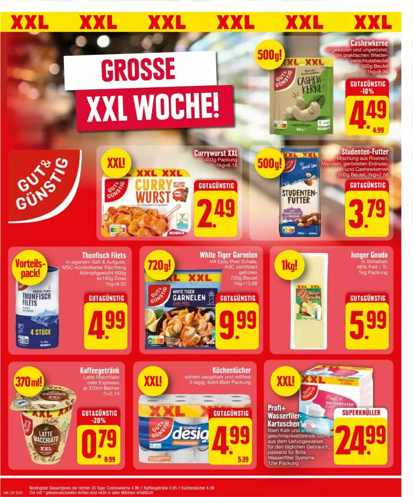 Aktueller Prospekt Edeka - Prospekte - von 15.07 bis 20.07.2024 - strona 20 - produkty: garnelen, Ti