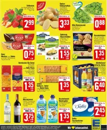 Gazetka promocyjna Edeka - Prospekte - Gazetka - ważna od 20.07 do 20.07.2024 - strona 27 - produkty: adelholzener, beere, beeren, bernbacher, beutel, brötchen, chardonnay, corona, eier, eiernudeln, eis, eistee, erdbeere, erdbeeren, flasche, Frühkartoffeln, geback, goldsteig, hartweizen, Holz, kartoffel, kartoffeln, Käse, käsescheiben, keks, Kuschelweich, merl, merlot, mezzacorona, mousse, nudel, nudeln, pasta, Romanasalat, rosen, sahne, salat, Schal, Schale, schorle, Tasche, taschen, taschentücher, tee, Ti, tücher, weichspüler