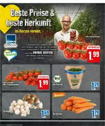 Gazetka promocyjna Edeka - Prospekte - Gazetka - ważna od 20.07 do 20.07.2024 - strona 4 - produkty: Bau, bio, eis, Heu, mini-rispentomaten, petersilie, pflaume, pflaumen, rispentomaten, rwe, Schal, Schale, Ti, tomate, tomaten