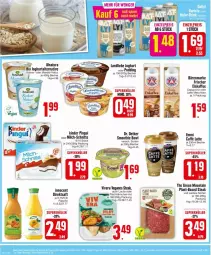 Gazetka promocyjna Edeka - Prospekte - Gazetka - ważna od 20.07 do 20.07.2024 - strona 8 - produkty: ACC, Becher, bio, caffe, Cap, chia, direktsaft, Dr. Oetker, eis, eiskaffee, emmi, filet, flasche, Innocent, joghur, joghurt, kaffee, Kinder, kinder pingui, kokos, lachs, landliebe, landliebe joghurt, latte, latte macchiato, mac, macchiato, mandel, milch, milch-schnitte, natur, natura, pingui, pudding, reis, saft, smoothie, steak, Ti