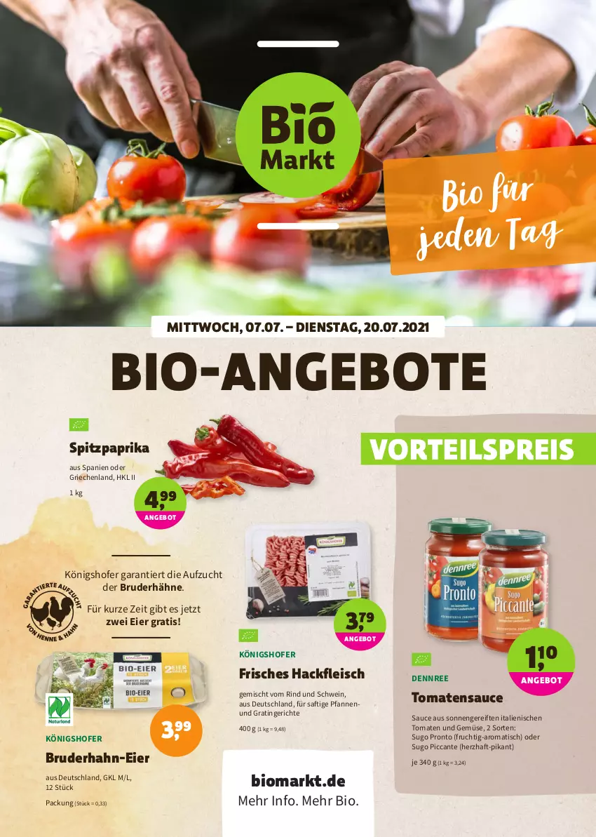 Aktueller Prospekt Denns Biomarkt - Prospekte - von 07.07 bis 20.07.2021 - strona 1