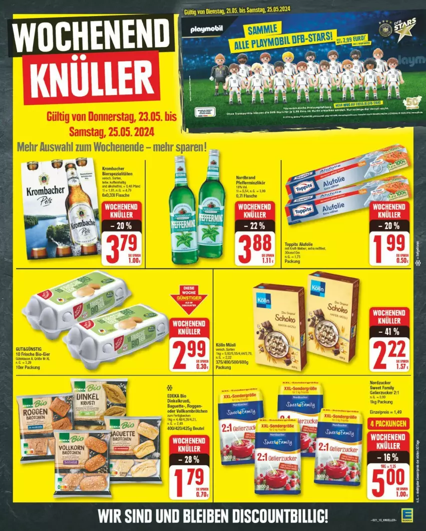 Aktueller Prospekt Edeka - Prospekte - von 20.05 bis 25.05.2024 - strona 15 - produkty: playmobil