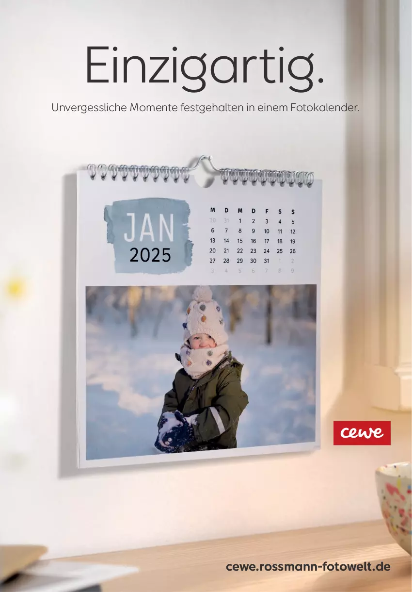 Aktueller Prospekt Rossmann - Prospekte - von 06.01 bis 31.01.2025 - strona 25 - produkty: cewe, ente, Fotokalender, Ti