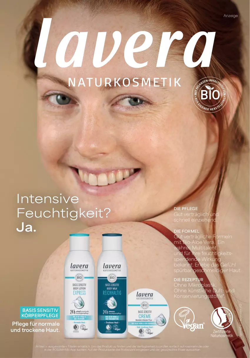 Aktueller Prospekt Rossmann - Prospekte - von 06.01 bis 31.01.2025 - strona 43 - produkty: aloe vera, asti, bio, körperpflege, kosmetik, leitz, rezept, Ti