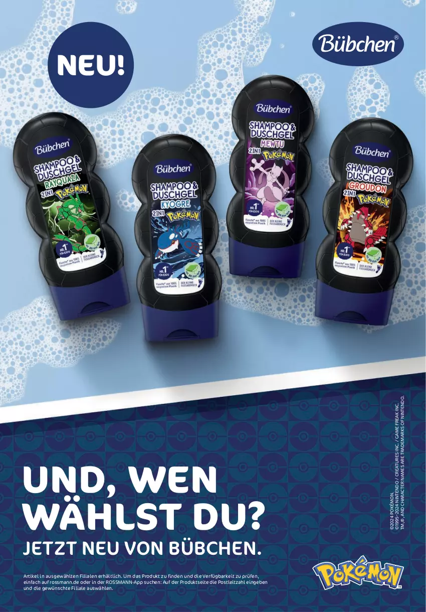 Aktueller Prospekt Rossmann - Prospekte - von 06.01 bis 31.01.2025 - strona 57 - produkty: bübchen, leitz, nintendo, Ti