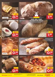 Gazetka promocyjna Netto Marken-Discount - Filial-Angebote - Gazetka - ważna od 22.04 do 22.04.2023 - strona 13 - produkty: angebot, backofen, bestpreis, brot, brötchen, butter, Croissant, curry, currywurst, eis, HP, Käse, kuchen, Laugenstange, mandel, mandeln, mehl, Meister, Ofen, Pfannkuchen, Plunder, pudding, reis, roggenbrötchen, snack, stube, Ti, vanille, weizenmischbrot, weltmeisterbrot, wurst, ZTE