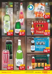 Gazetka promocyjna Netto Marken-Discount - Filial-Angebote - Gazetka - ważna od 22.04 do 22.04.2023 - strona 21 - produkty: alkohol, angebot, Benediktiner, berliner, bestpreis, bowle, brause, burger, drink, eis, energy drink, fassbrause, fisch, früchte, Geflügel, grapefruit, Hefe, hefeweizen, katlenburger, monster, Monster Energy, pils, qualitätswein, reis, rwe, salat, schöfferhofer, sekt, Spreequell, Ti, tyskie, wein, Weißwein, ZTE