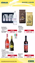 Gazetka promocyjna Metro - Wochen-Angebote Händler - Gazetka - ważna od 14.06 do 14.06.2025 - strona 2 - produkty: Alwa, amaro, angebot, auer, beleuchtung, bohne, dallmayr, flasche, frizzante, frucht, früchte, früchten, gerolsteine, gerolsteiner, getränk, getränke, Glastür, kühlschrank, La Gioiosa, mineralwasser, Palette, perla, rama, ramazzott, ramazzotti, Schrank, steiner, Ti, wasser, zott